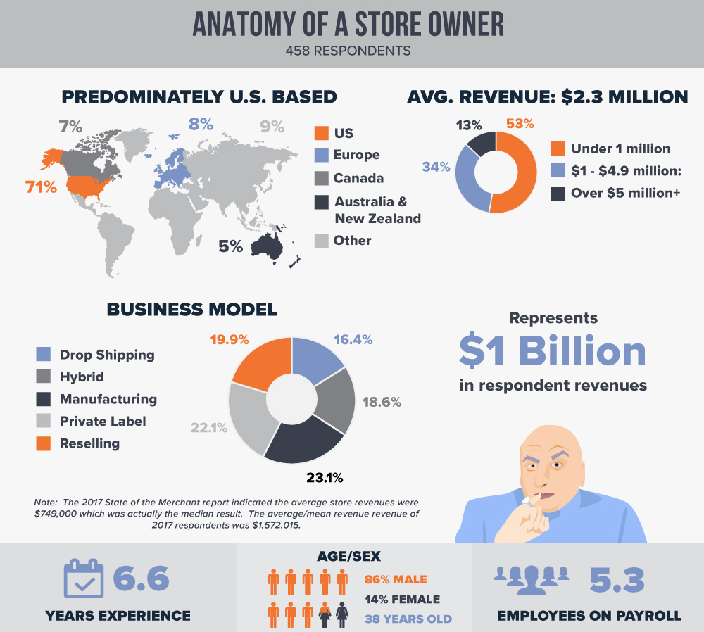 eCommerce Store Owner Demographis